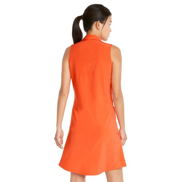 NEW Puma Cruise Golf Dress in orange, Sport Activewear, Size S - Picture 3 of 16